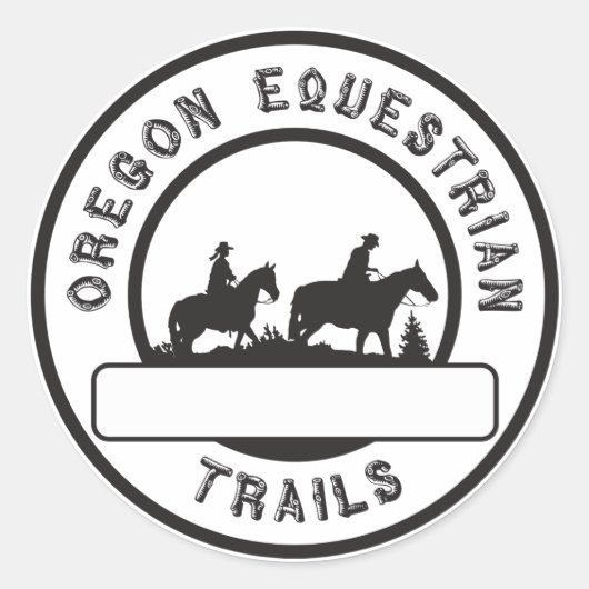 名前タグシール ラウンドシール (正面)