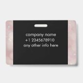 名前タグバブル介護者idバッジ バッジ (裏面)