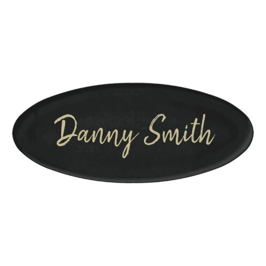 名前タグパーソナライズされた 名札 (正面)