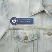 名前タグ獣医クリニック従業員バッジ 名札 (インサイチュ)