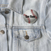 名前タグ野球ボタンピン 缶バッジ (インサイチュ)