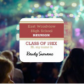 名前タグ!カスタムクラス懇親会シール スクエアシール