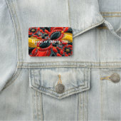 名前タグ(ドイツ色) 名札 (インサイチュ)