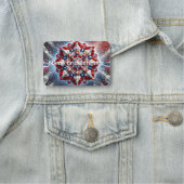 名前タグ(ノルウェー色) 名札 (インサイチュ)