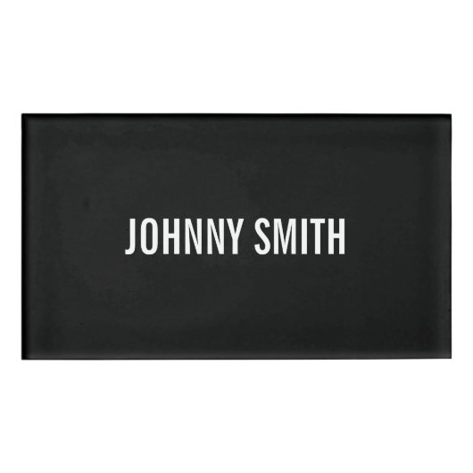 名前タグ 名札 (正面)