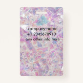 名前タグnice介護者idバッジ バッジ (裏面)