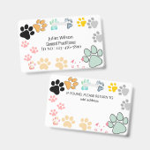 名前タグpam medical獣医idバッジ バッジ (正面＆裏面)