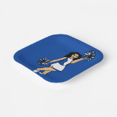 名前チアリーダーの追加紙プレート#2 ペーパープレート (傾斜あり)