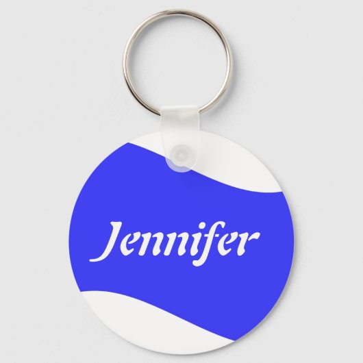 名前テンプレートkeychain キーホルダー (正面)