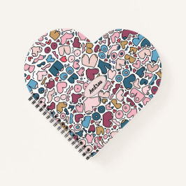 名前ニュートラル胸パターン ノートブック