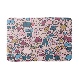 名前ニュートラル胸パターン バスマット