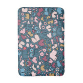 名前ニュートラル胸パターン バスマット (正面縦)