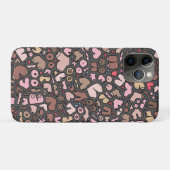 名前ニュートラル胸パターン Case-Mate iPhoneケース (裏面(横))