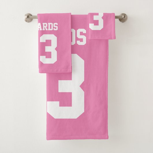 名前バスタオオルセット付きスポーツ バスタオルセット (インサイチュ)