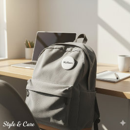 名前バッジパーソナライズされたスタイルのピンバックボタン 缶バッジ