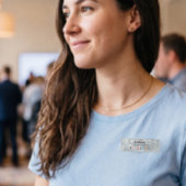 名前バッジマグネットカスタムロゴ従業員スタッフ大 名札
