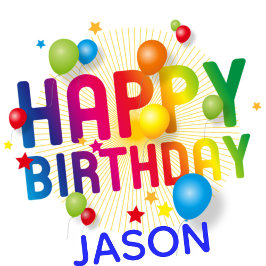 名前バルーンカラフルボーイハッピーバースデーギフトの追加 ラッピングペーパー