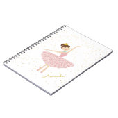 名前バレリーナ ノートブック (左側)