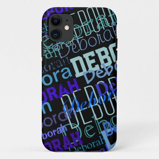 名前パターンの作成 Case-Mate iPhoneケース (裏面)