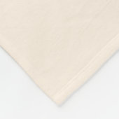 名前パーソナライズされたかわいいサッカーコケットボーピンク フリースブランケット (角)