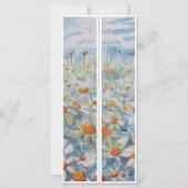 名前パーソナライズされたが2のブックマークのデイジー (裏面)