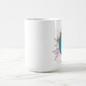 名前パーソナライズされたとアルファベットG付きコーヒーマグ コーヒーマグカップ (中央)