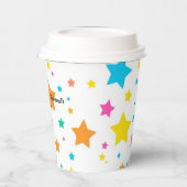 名前パーソナライズされたと年齢 – カスタム誕生日 紙コップ (左)