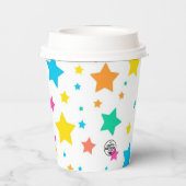 名前パーソナライズされたと年齢 – カスタム誕生日 紙コップ (裏面)