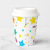 名前パーソナライズされたと年齢 – カスタム誕生日 紙コップ (右)