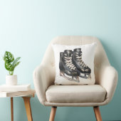 名前パーソナライズされたと番号のホッケークッション クッション (椅子)