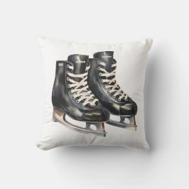 名前パーソナライズされたと番号のホッケークッション クッション