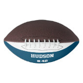 名前パーソナライズされたと番号 アメリカンフットボール (正面)