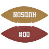 名前パーソナライズされたと番号 アメリカンフットボール (パネル)