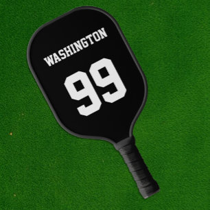 名前パーソナライズされたと番号 ピックルボールラケット