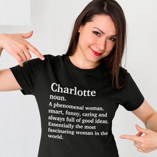 名前パーソナライズされたのカスタム定義 Tシャツ