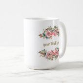 名前パーソナライズされたの変更 |カスタム贈り物 コーヒーマグカップ (正面右)