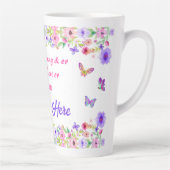 名前パーソナライズされたは贈り物の意味だ。 カフェラテマグ (右)