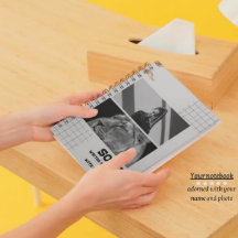 名前パーソナライズされたをカスタム追加するノートブック(&Photo)