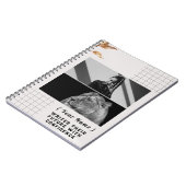 名前パーソナライズされたをカスタム追加するノートブック(&Photo) ノートブック (左側)