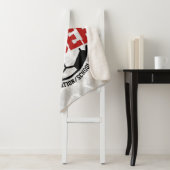 名前パーソナライズされたを追加サッカー選手チームのタイダイ シェルパブランケット (インサイチュ)