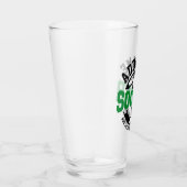 名前パーソナライズされたを追加サッカー選手チームのタイダイ タンブラーグラス (右)