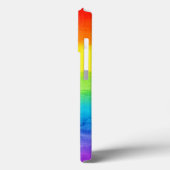 名前パーソナライズされたイニシャルレインボーウォーター色 Case-Mate iPhoneケース (裏面 / 左)