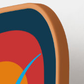 名前パーソナライズされたイニシャル編モノグラムの集可能 ピックルボールラケット (左詳細)