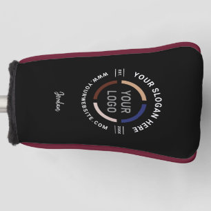 名前パーソナライズされたカスタムロゴの宣伝用 ゴルフヘッドカバー