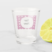 名前パーソナライズされたギフトアイテムコーヒーマグ ショットグラス (裏面)