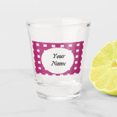 名前パーソナライズされたギフトアイテムコーヒーマグ ショットグラス (正面)