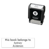 名前パーソナライズされたギフトBook loのライブラリから セルフインキングスタンプ (インサイチュ)