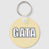 名前パーソナライズされたギフトGeorgia Southern keychain キーホルダー (正面)