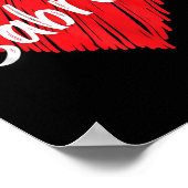 名前パーソナライズされたサブリナI愛サブリナハートヴィン ポスター (角)