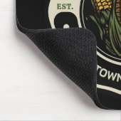 名前パーソナライズされたスウィートコーンガーデンファーム農家 マウスパッド (コーナー)